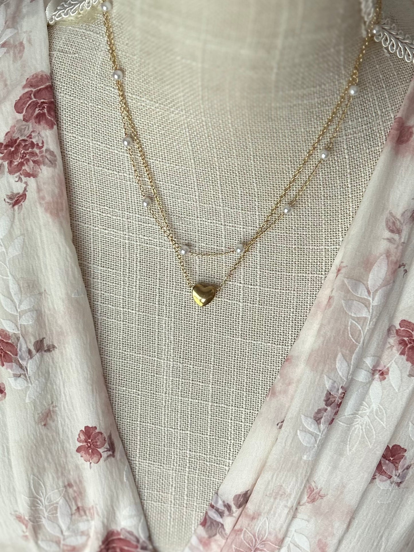 Pearl Layered Necklace