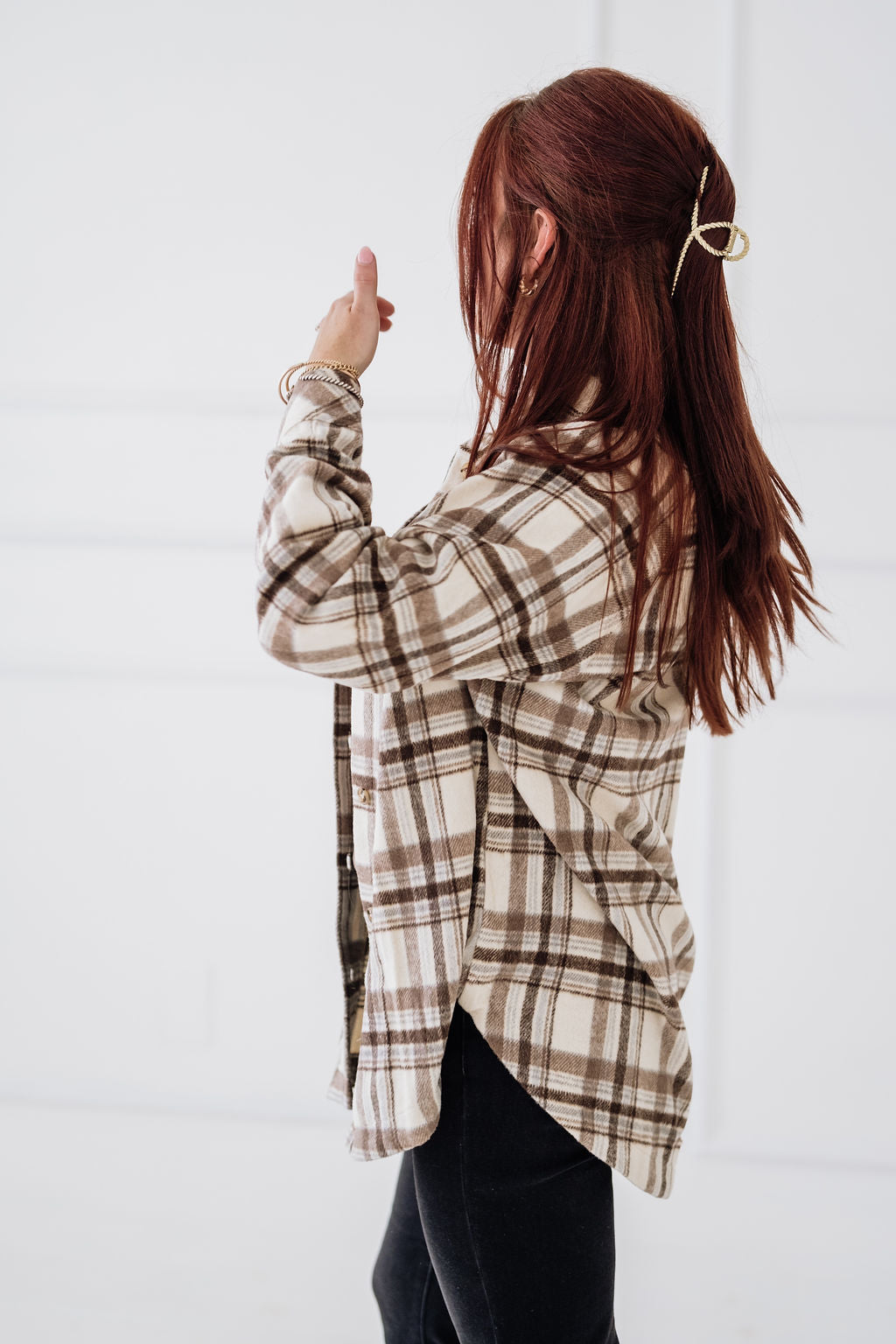 Melanie Plaid Shirt