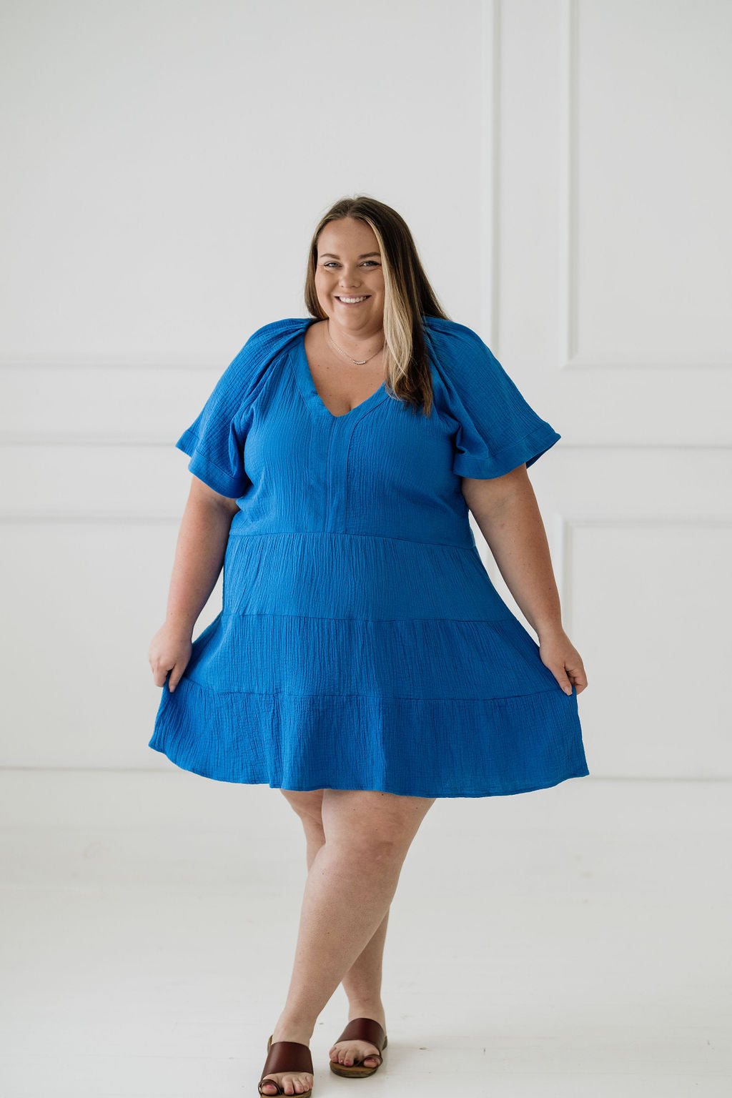 Henrietta Plus Tiered Dress