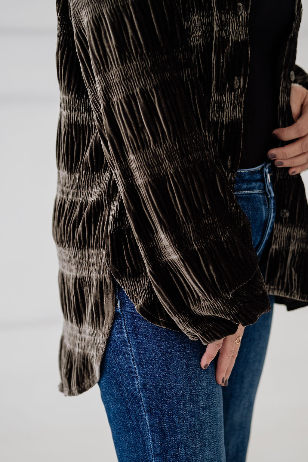 Wren Velvet Top