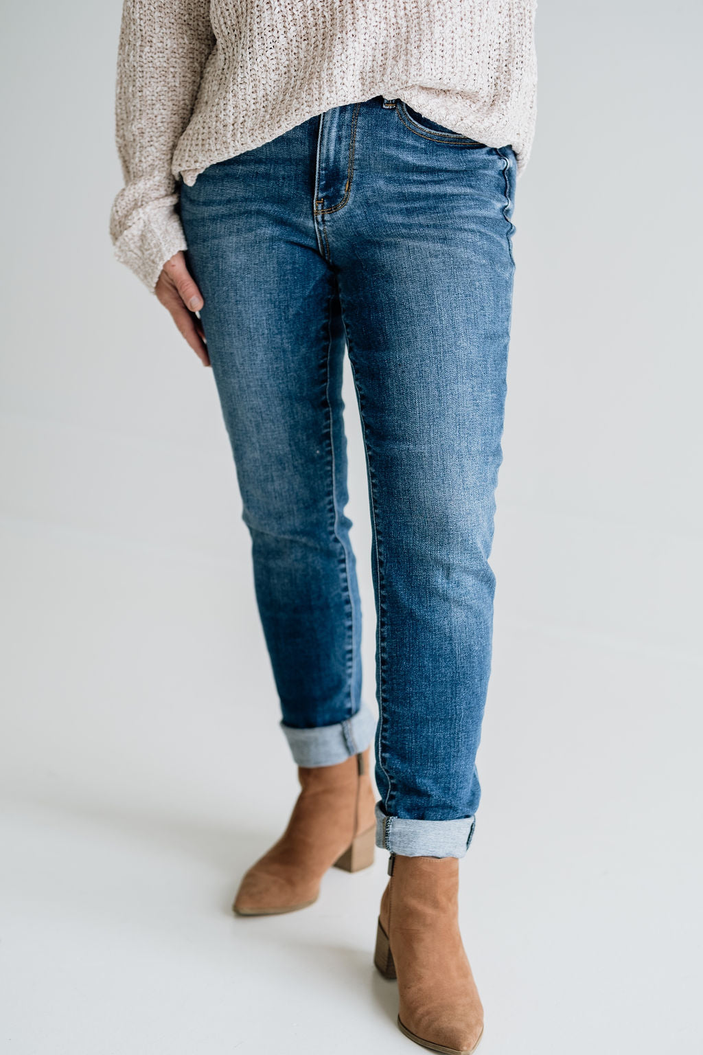 Judy Blue Dark High Waist Slim