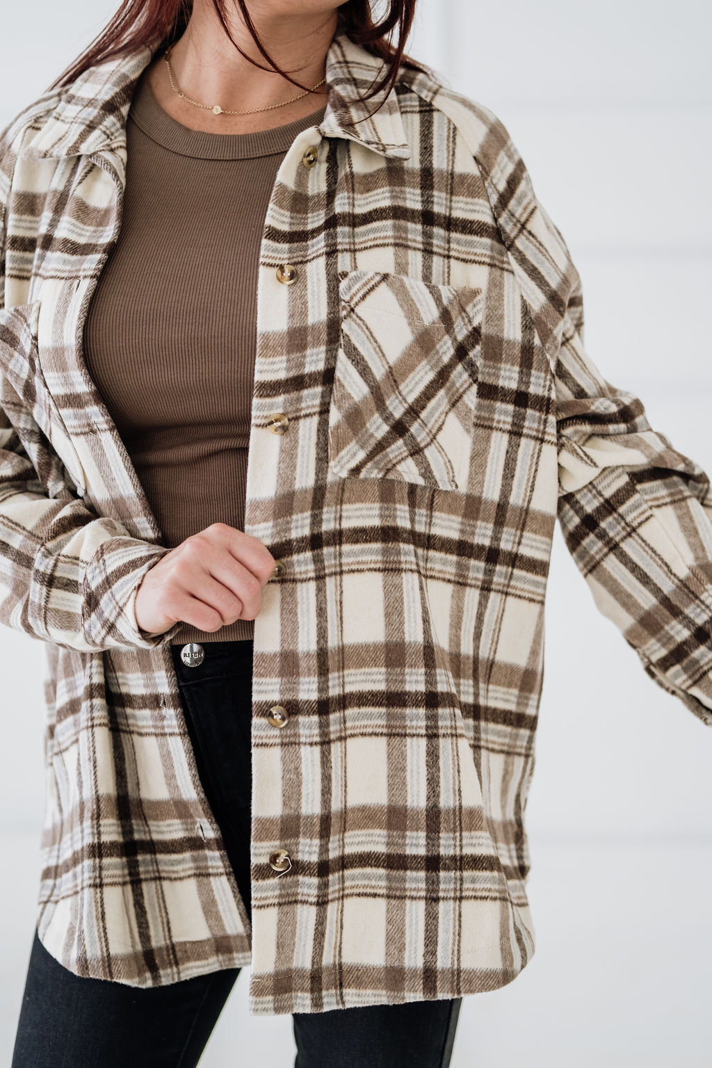 Melanie Plaid Shirt