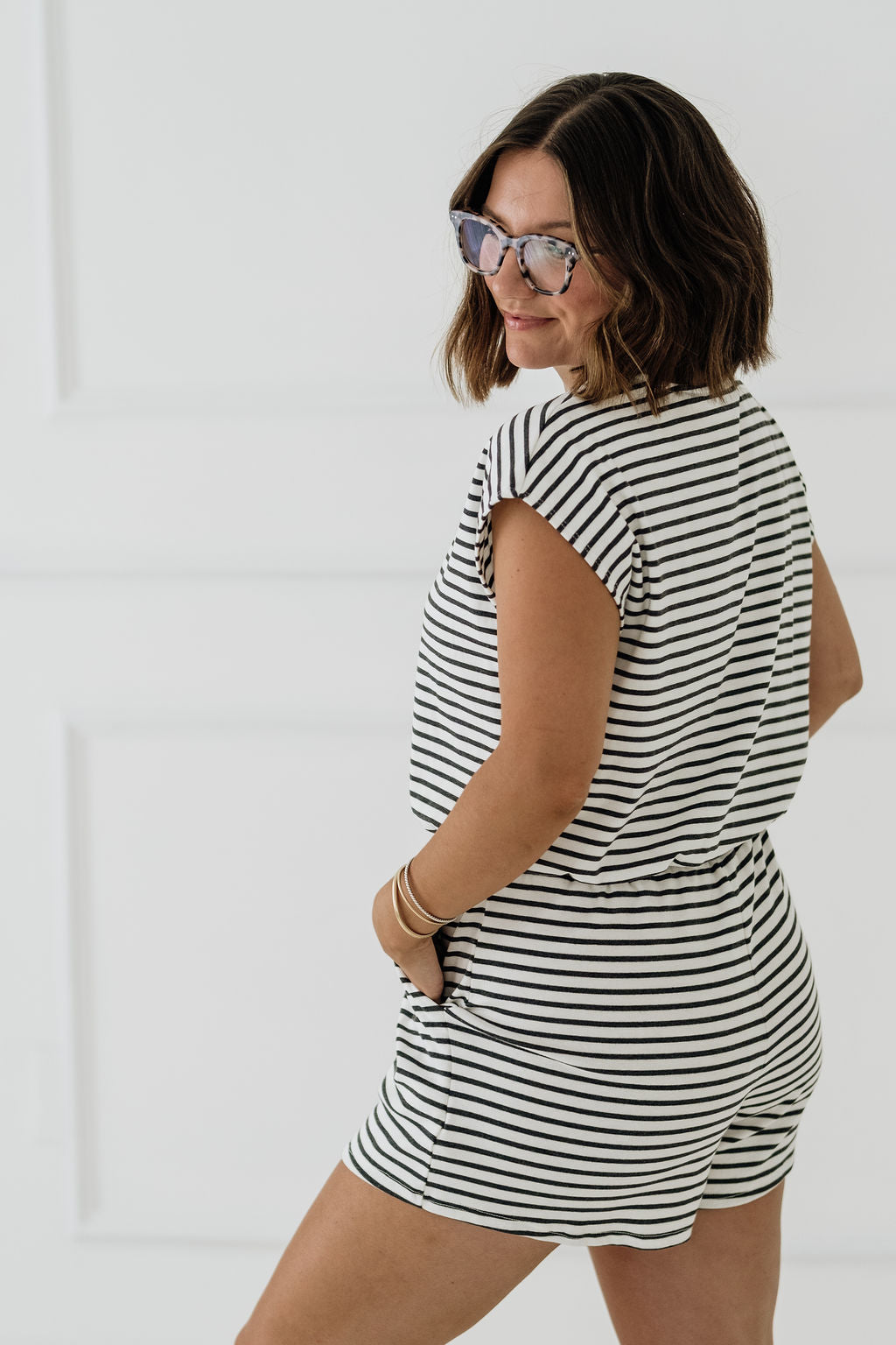 Blair Stripe Short Set