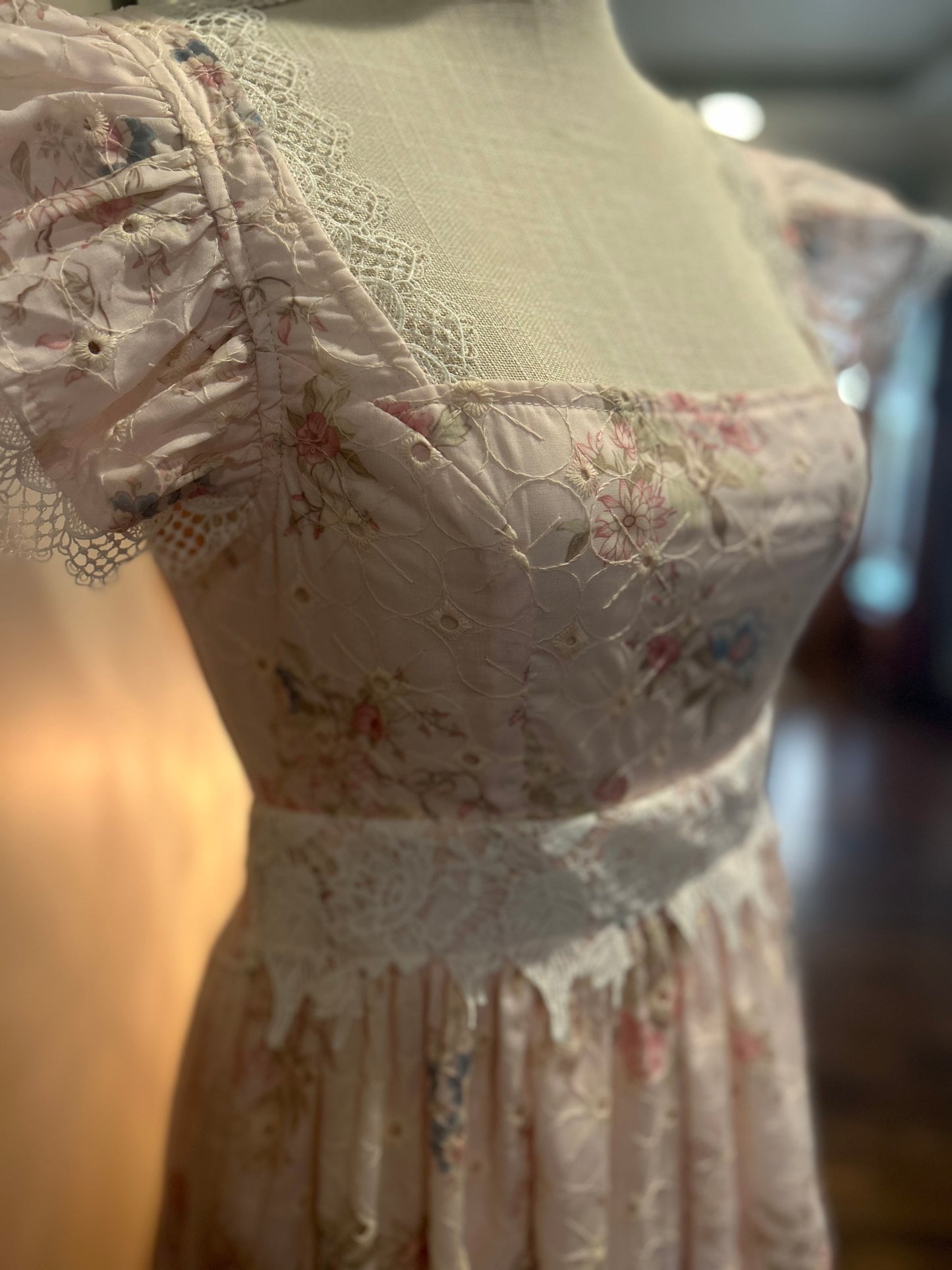 Dahlia Floral Maxi Dress.