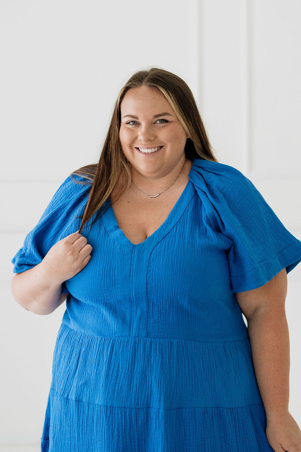 Henrietta Plus Tiered Dress
