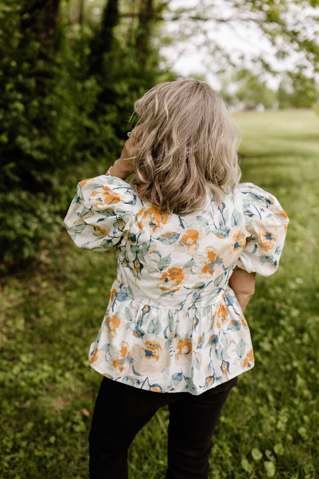 Mimosa Peplum Blouse