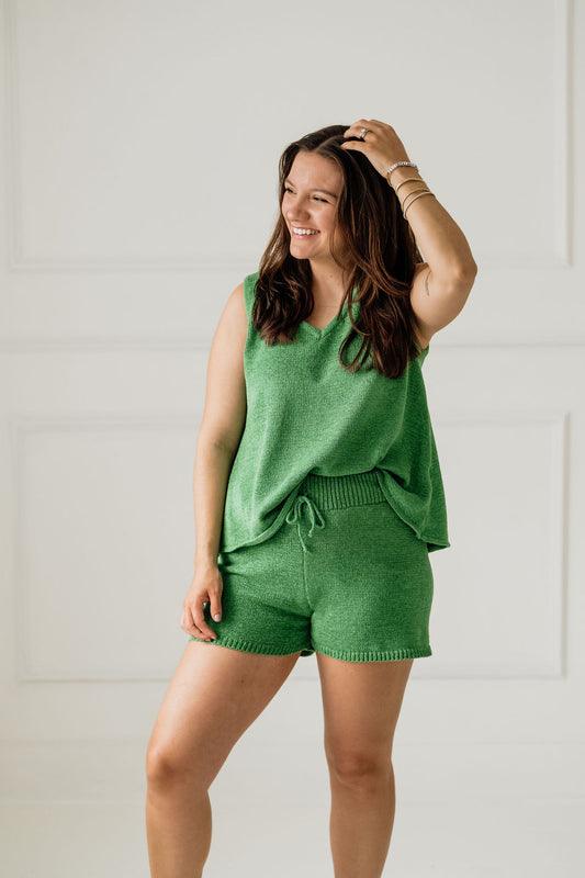 Margot Sweater Top and Shorts