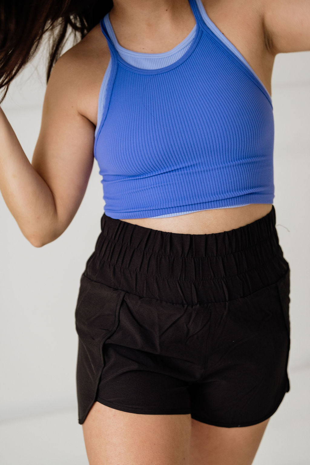 Brigitte High Waist Athletic Shorts