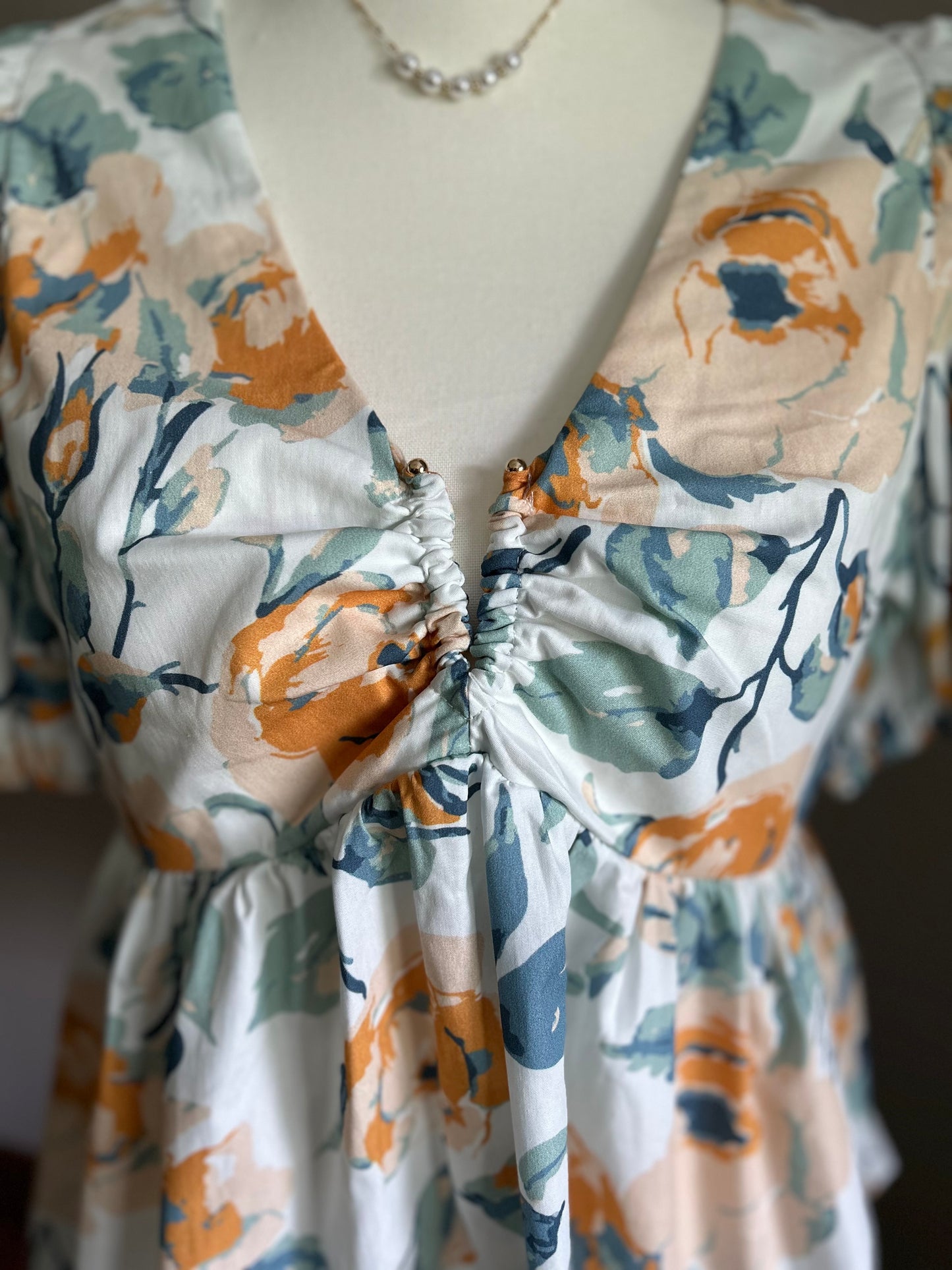 Mimosa Peplum Blouse