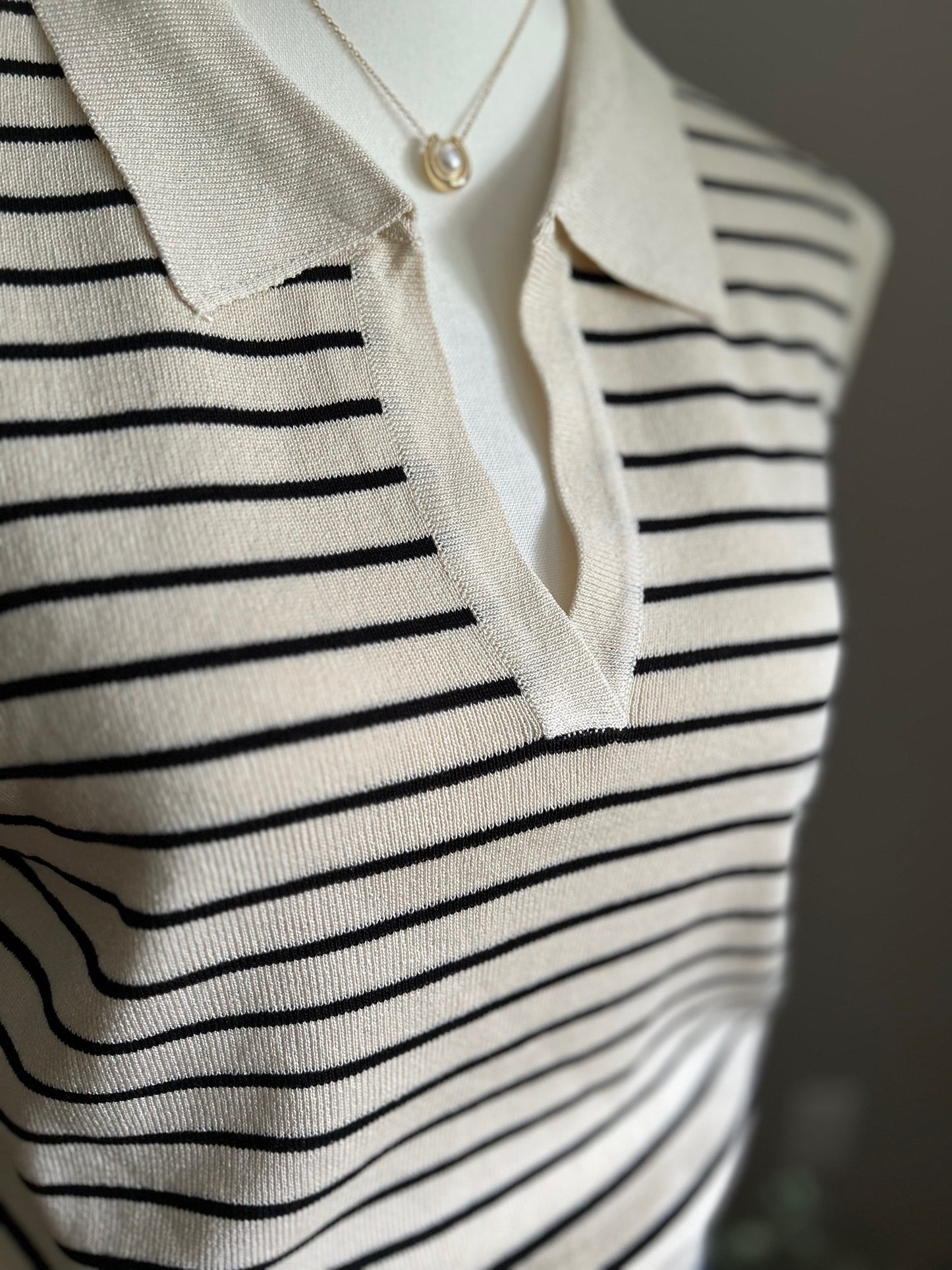Poppy Striped Top
