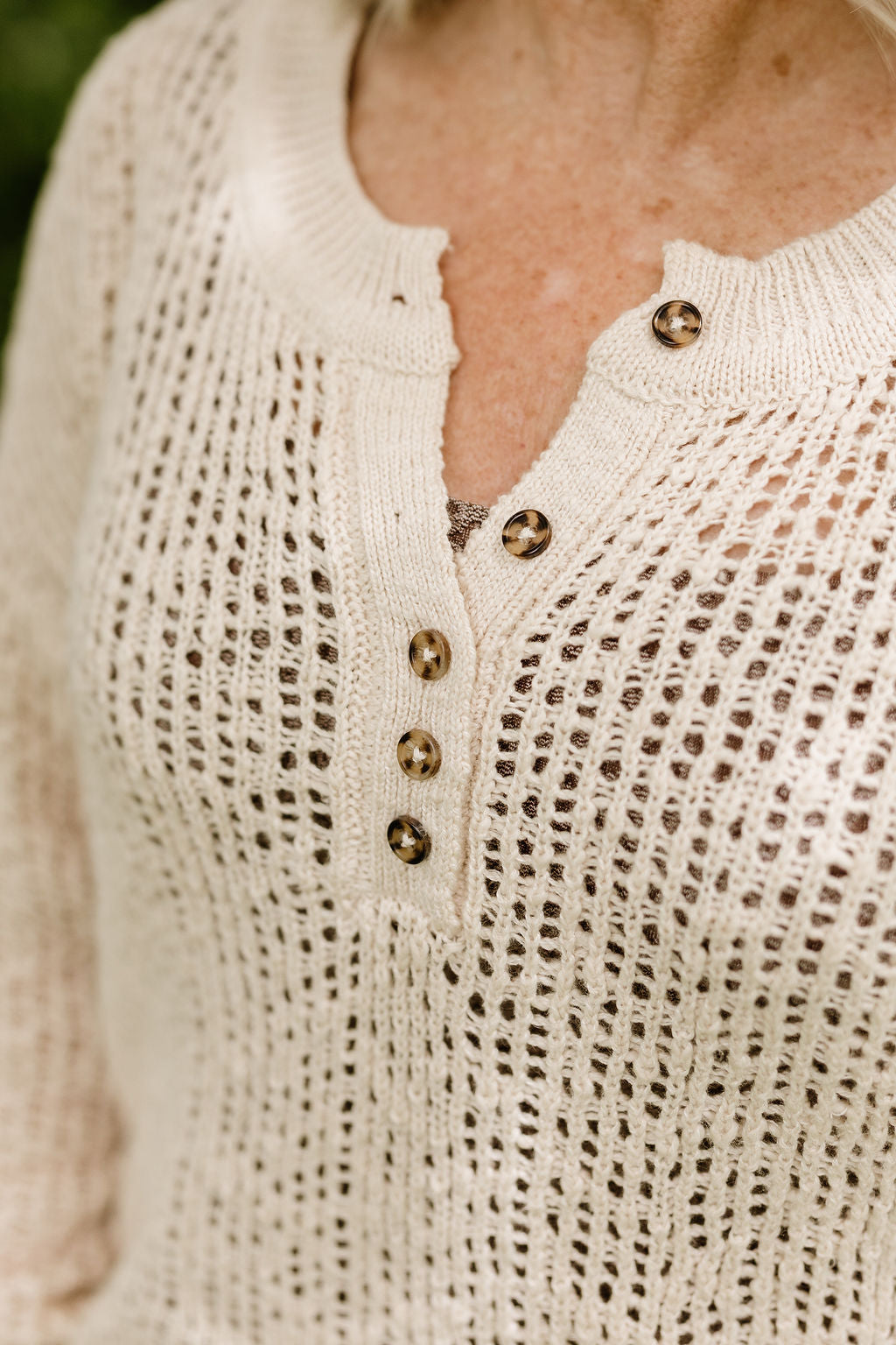 Sorrel Henley Pullover