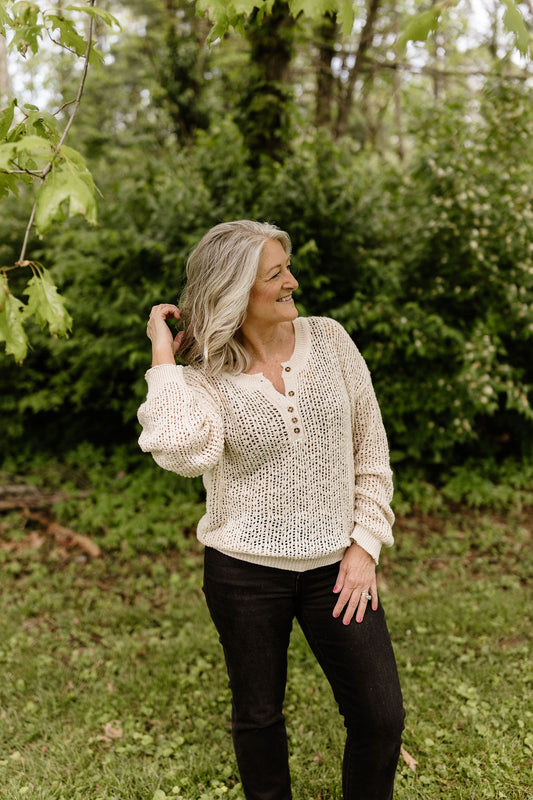 Sorrel Henley Pullover