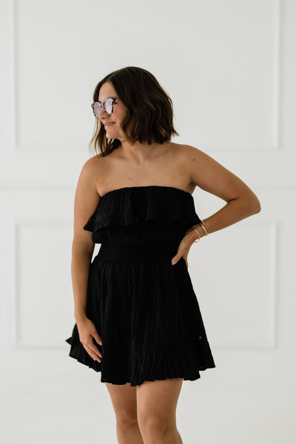 Madeline Bamboo Texture Romper