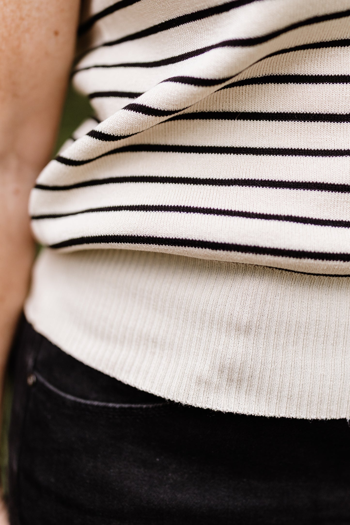 Poppy Striped Top